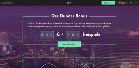 dunder freispiele bonus|Dunder Casino .